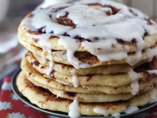 Recept Kaneelbroodjespannenkoeken, voor kaneelliefhebbers
