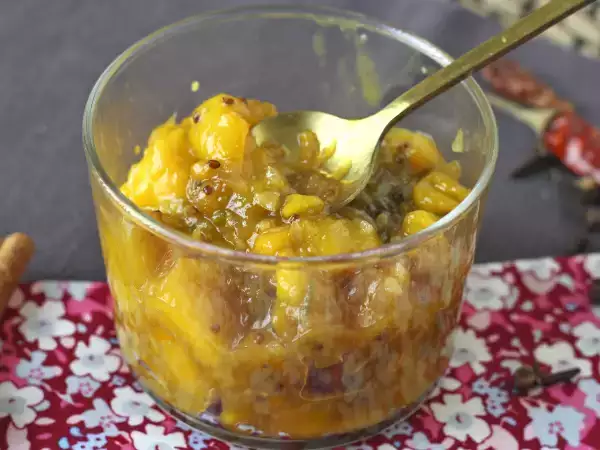 Recept Zelfgemaakte mangochutney: de zoetzure indiase specerij die overal bij past