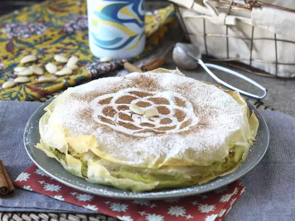 Recept Traditionele marokkaanse pastilla met brickdeeg, kip en specerijen