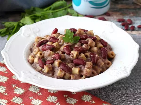 Recept Pasta e fagioli alla veneta: oma's romige en lekkere recept