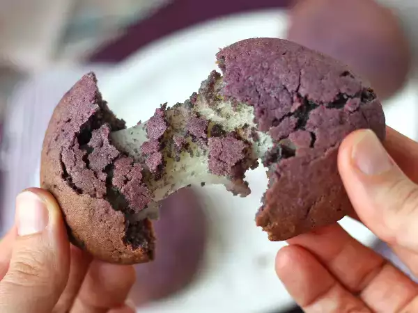 Recept Mochi koekjes met ube