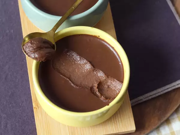 Recept Chocolade bananenroom dessert met slechts 3 ingrediënten!