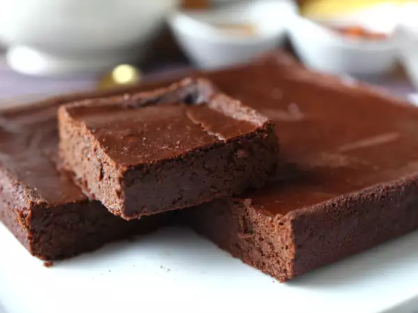Recept Proteïnebrownie met chocolade en rode bonen