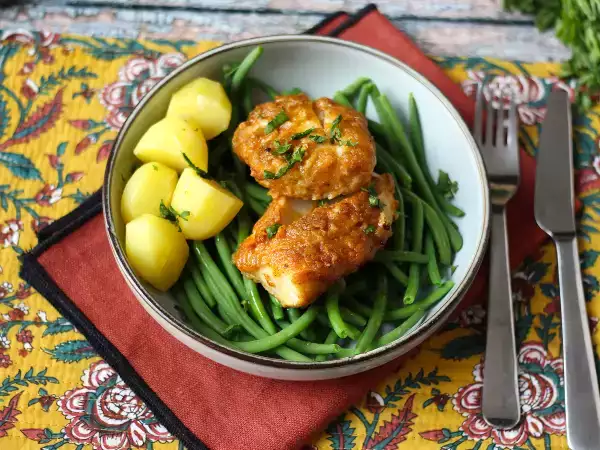 Recept Kabeljauwfilet met citroen, knoflook en kruiden