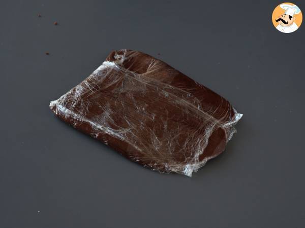 Een chocolade- en kokosdessert dat zowel smelt als knapperig is! - Voorbereiding stap 9