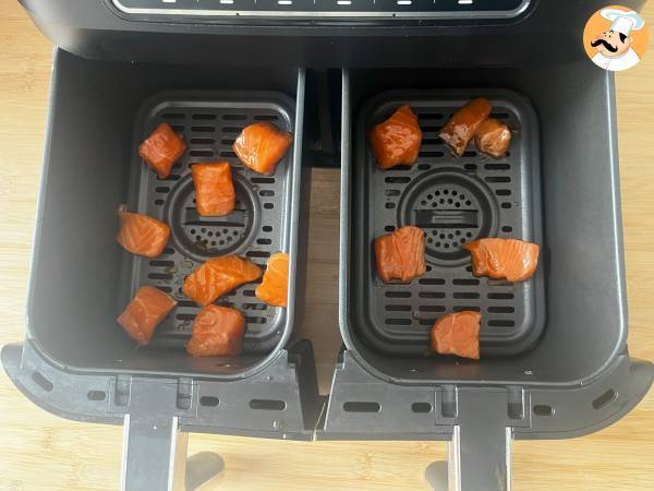 Air fryer zalmhapjes met een Aziatische marinade - Voorbereiding stap 3