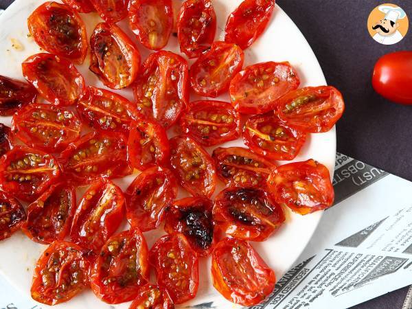 Gekonfijte tomaten in de friteuse - Voorbereiding stap 5