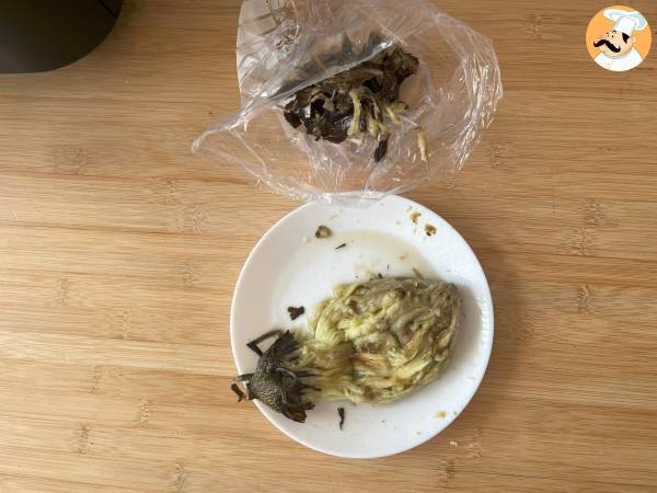 Hoe rooster en schil je gemakkelijk aubergines in de Air Fryer? De makkelijke manier! - Voorbereiding stap 5