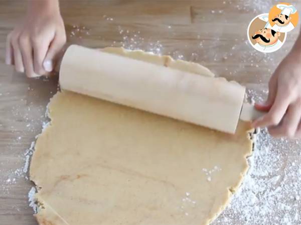 Koekjes van zandkoekjes - Peperkoekmannetjes - Voorbereiding stap 3