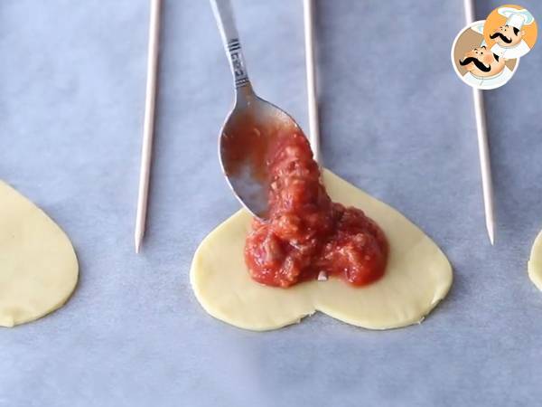 Hartvormige Pie Pops voor Valentijnsdag - Voorbereiding stap 3