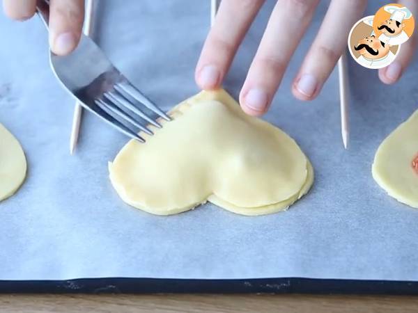 Hartvormige Pie Pops voor Valentijnsdag - Voorbereiding stap 5