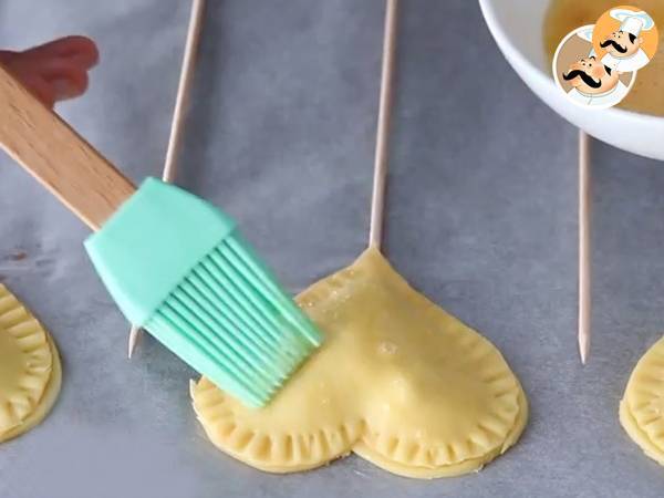 Hartvormige Pie Pops voor Valentijnsdag - Voorbereiding stap 6