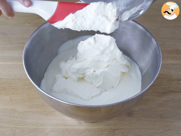 Yoghurt- en frambozenijs - Voorbereiding stap 3