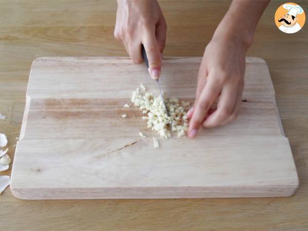 Zalm en mosterd bladerdeeg - Voorbereiding stap 1