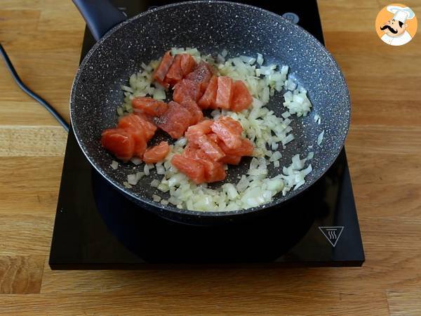 Zalm en mosterd bladerdeeg - Voorbereiding stap 4