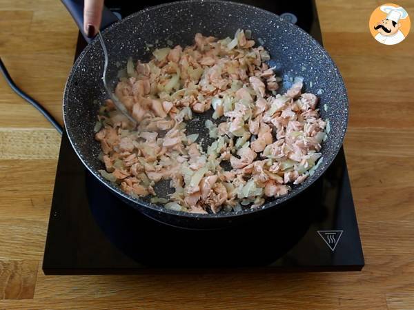 Zalm en mosterd bladerdeeg - Voorbereiding stap 5