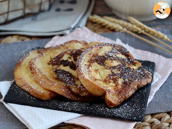 Vochtige en knapperige brioche perdue - Voorbereiding stap 4