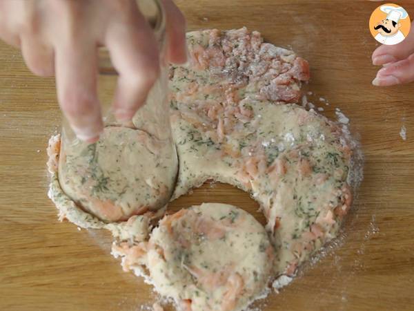 Scones met gerookte zalm en dille - Voorbereiding stap 4