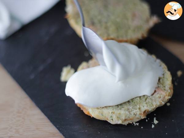 Scones met gerookte zalm en dille - Voorbereiding stap 6