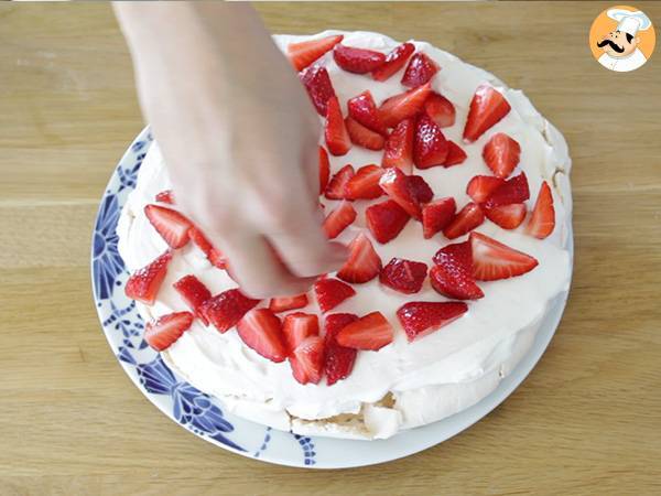 Makkelijke Pavlova met Aardbeien - Voorbereiding stap 6