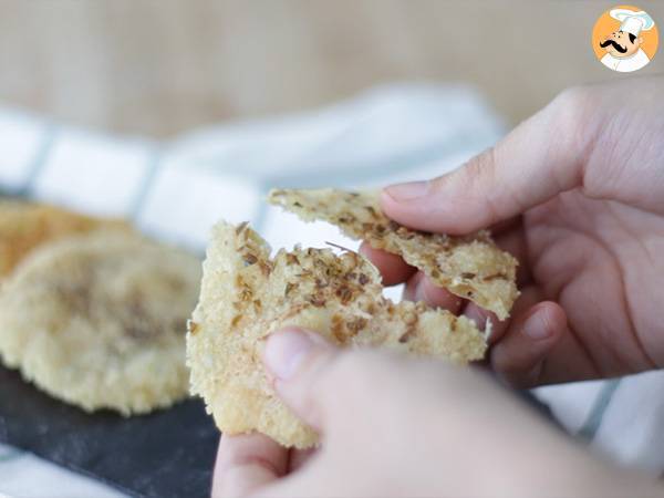 Parmezaanse chips met kruiden en specerijen - Voorbereiding stap 4