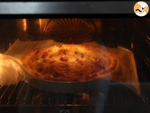 Makkelijke zelfgemaakte quiche lorraine recept - Voorbereiding stap 4