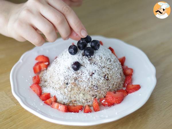 Banaan kokos bowl cake - lactose- en glutenvrij - Voorbereiding stap 4