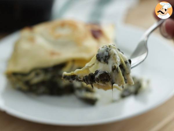 Lasagne met spinazie en geitenkaas - Voorbereiding stap 6