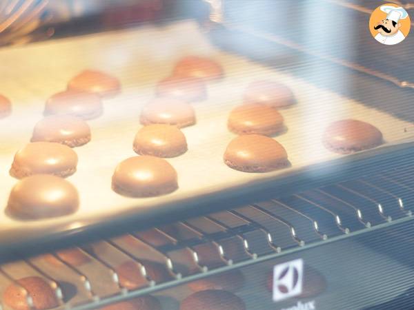 Chocolade macarons, recept en tips - Voorbereiding stap 6