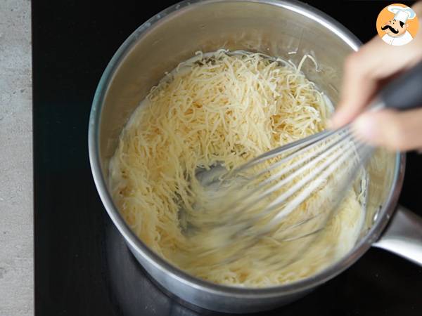 Zachte en luchtige kaassoufflés - Voorbereiding stap 3