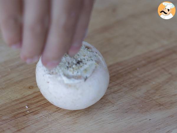 Gevulde champignons als aperitief - Voorbereiding stap 3