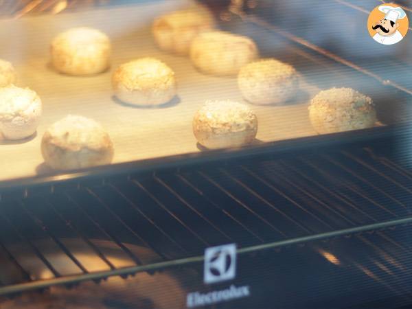 Gevulde champignons als aperitief - Voorbereiding stap 4