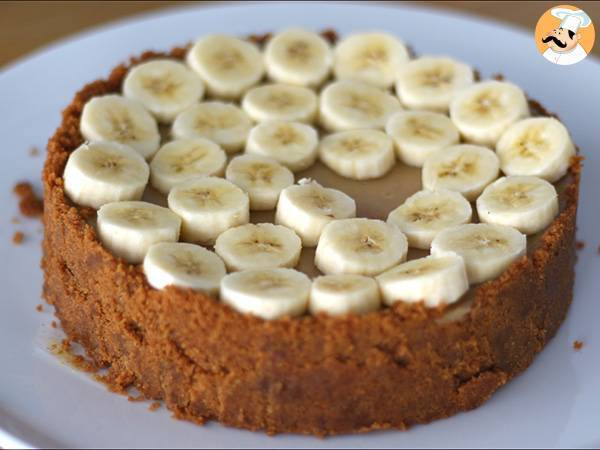 Banoffee, banaan- en karameltaart - Voorbereiding stap 5