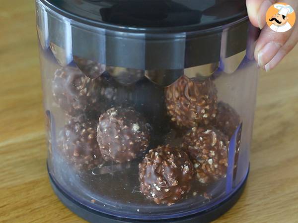 Kerstlog met Ferrero Rochers - Voorbereiding stap 6