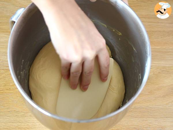 Chocoladebroodjes met chocolade stukjes - Voorbereiding stap 5