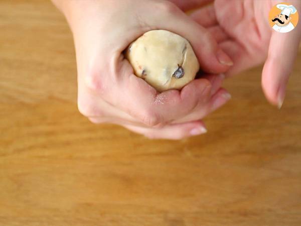 Chocoladebroodjes met chocolade stukjes - Voorbereiding stap 7