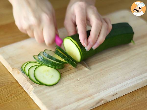 Courgette Chips - Voorbereiding stap 1