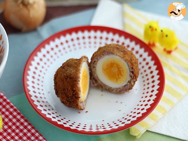 Scotch eggs - Gepaneerde eieren in Schotse stijl - Voorbereiding stap 5