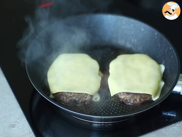 Snelle en makkelijke zelfgemaakte hamburger - Voorbereiding stap 3