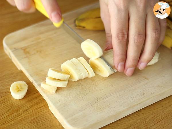 Bananen- en chocoladetaart (Stap voor stap) - Voorbereiding stap 1