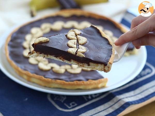 Bananen- en chocoladetaart (Stap voor stap) - Voorbereiding stap 7