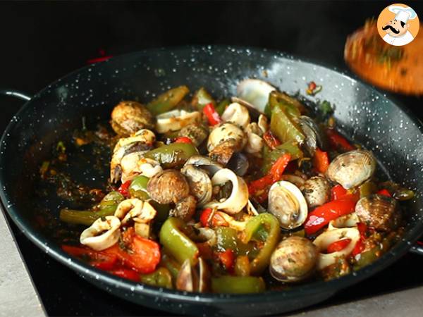 Zeevruchten Paella - Voorbereiding stap 8