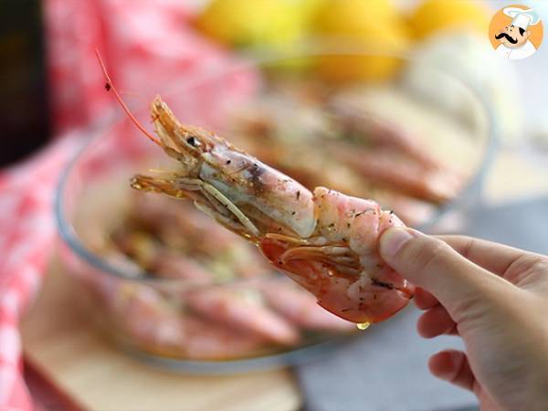 Garnalen uit de oven met knoflook en kruiden - Voorbereiding stap 5