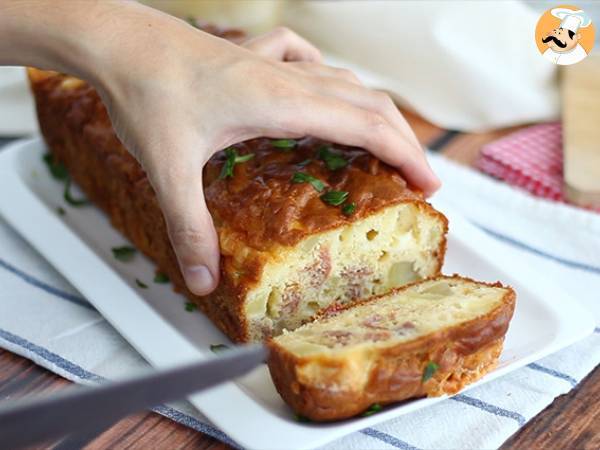 Cake met overgebleven raclettekaas - Voorbereiding stap 6