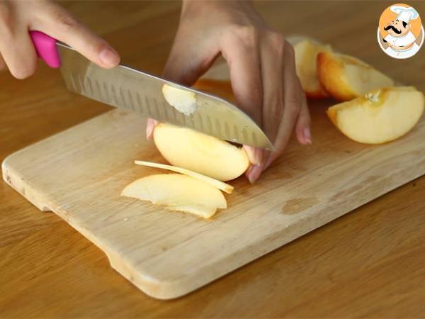 Taartjes met appelbloemen - Voorbereiding stap 1