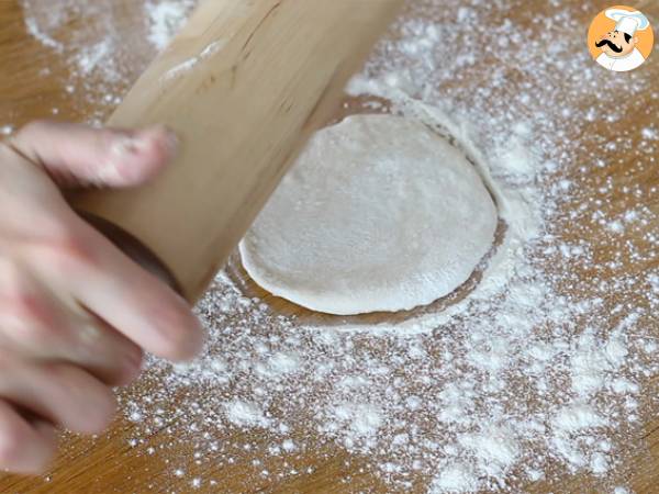 Banh Bao, kleine gestoomde broodjes - Voorbereiding stap 8