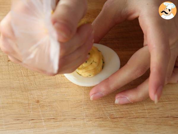 Eieren met tonijn - Voorbereiding stap 3