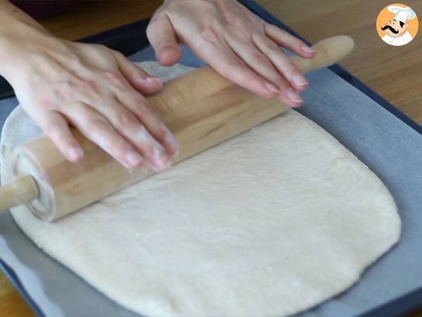 Focaccia, Italiaans brood met rozemarijn - Voorbereiding stap 3