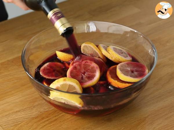 Sangria met citrusvruchten - Voorbereiding stap 2