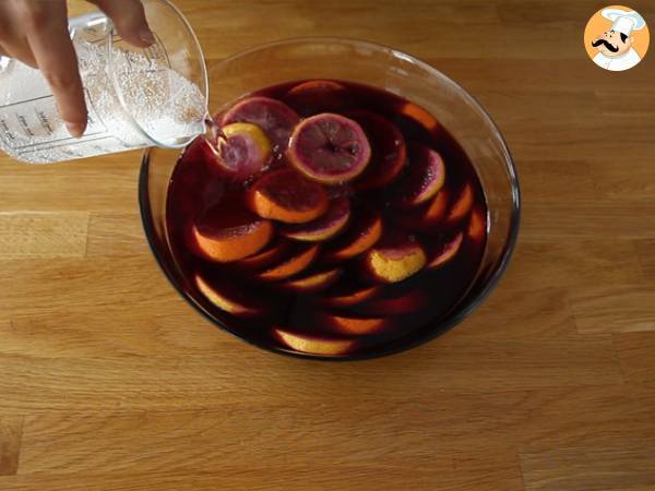 Sangria met citrusvruchten - Voorbereiding stap 3